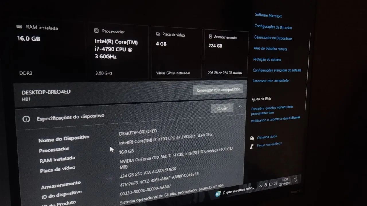 CPU gamer intermediário 
