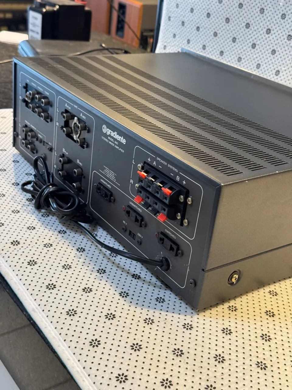 Amplificador Gradiente Model 360 revisado com garantia ! - Foto 2