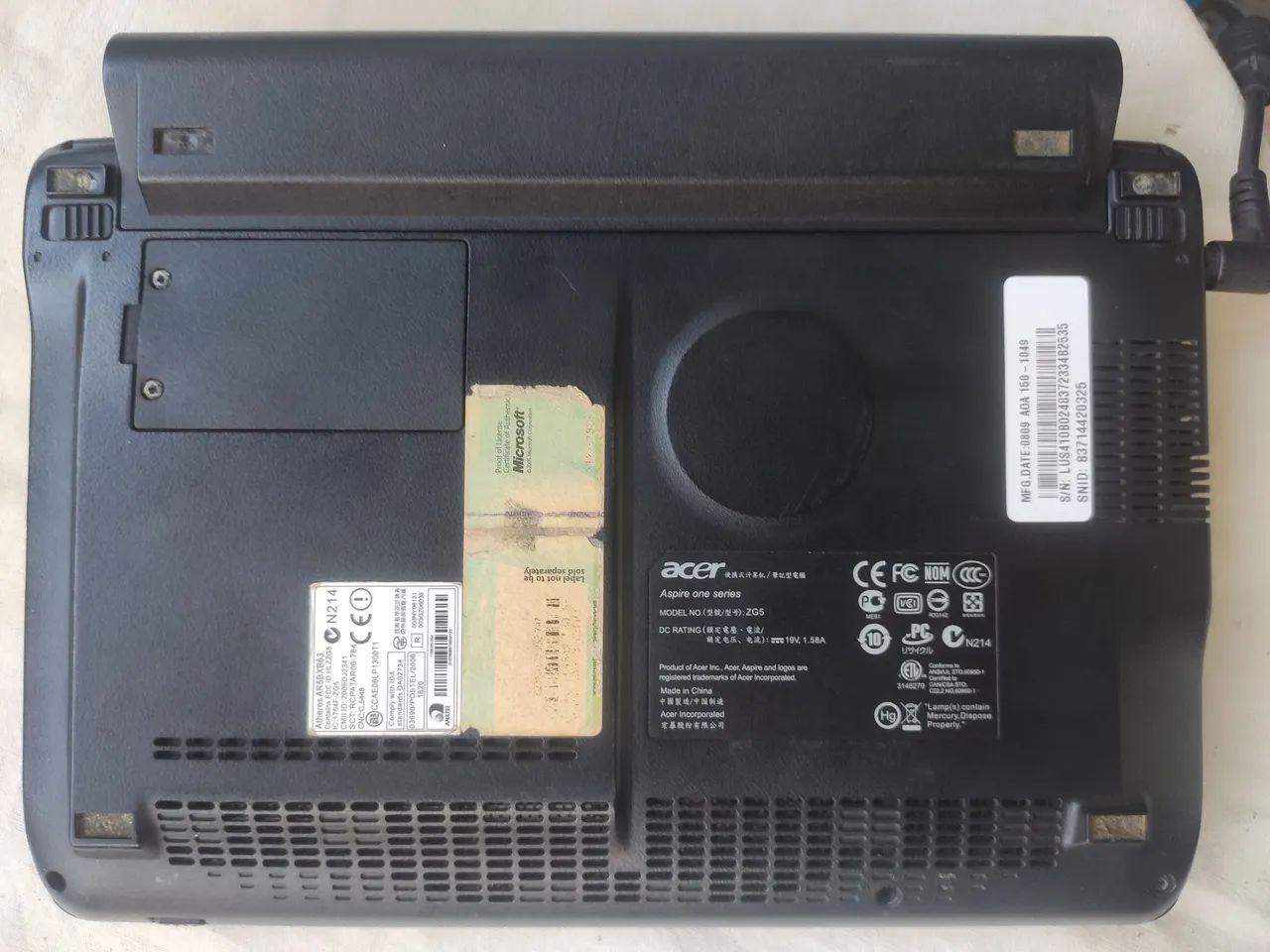 Netbook Acer aspire one ZG5 - Foto 5