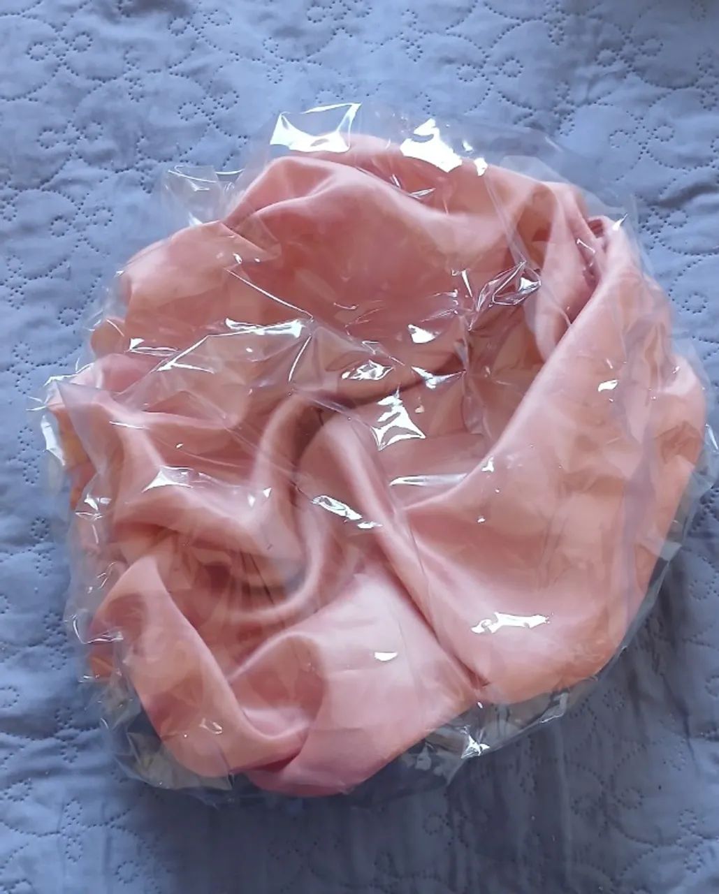 Touca de Banho de Cetim 2 em 1  - Foto 4