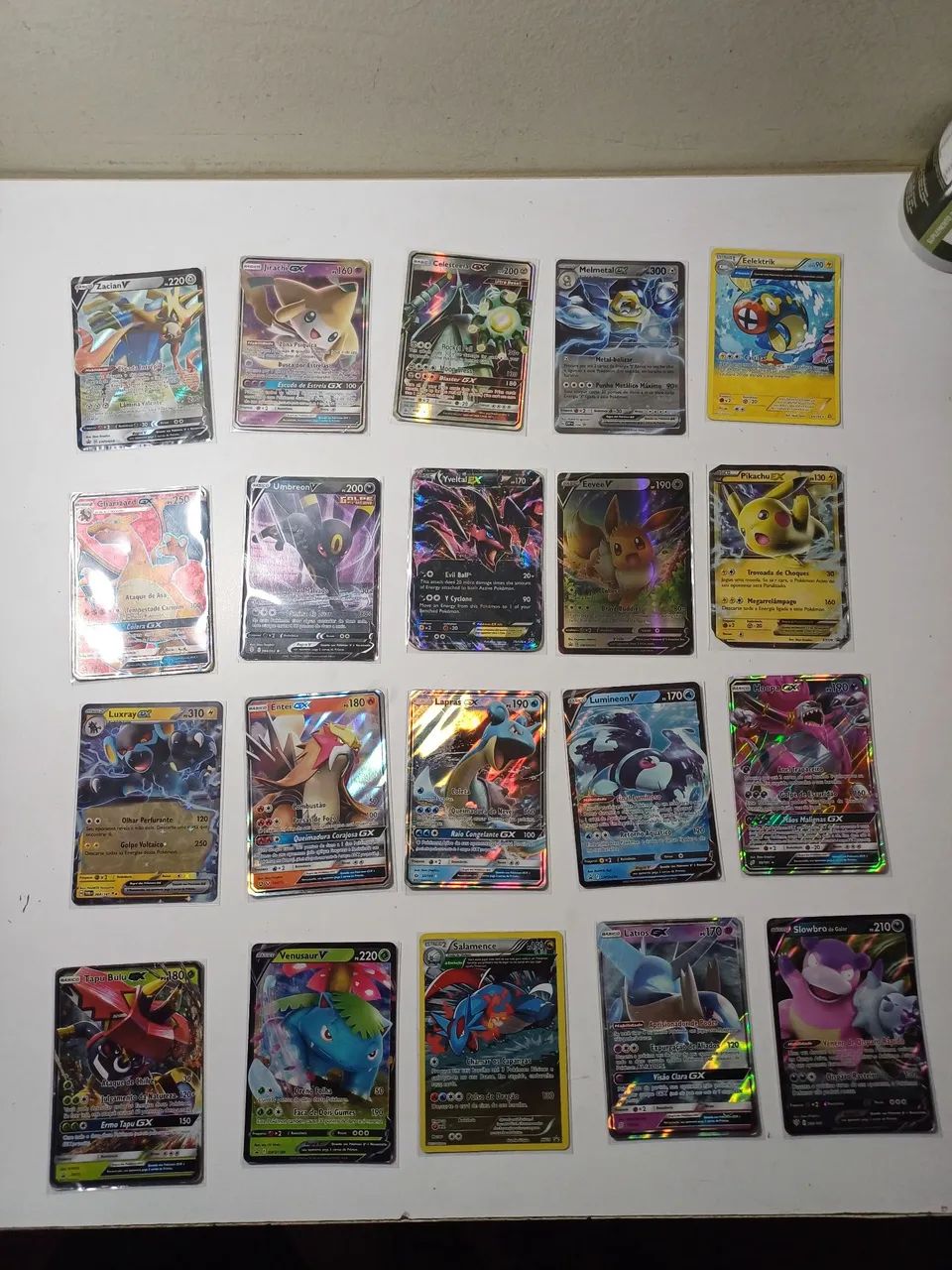 Cartas Pokemon Lote de cartas EX/GX e variadas