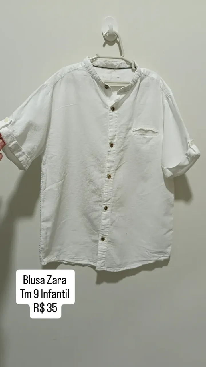 Blusa infantil Zara