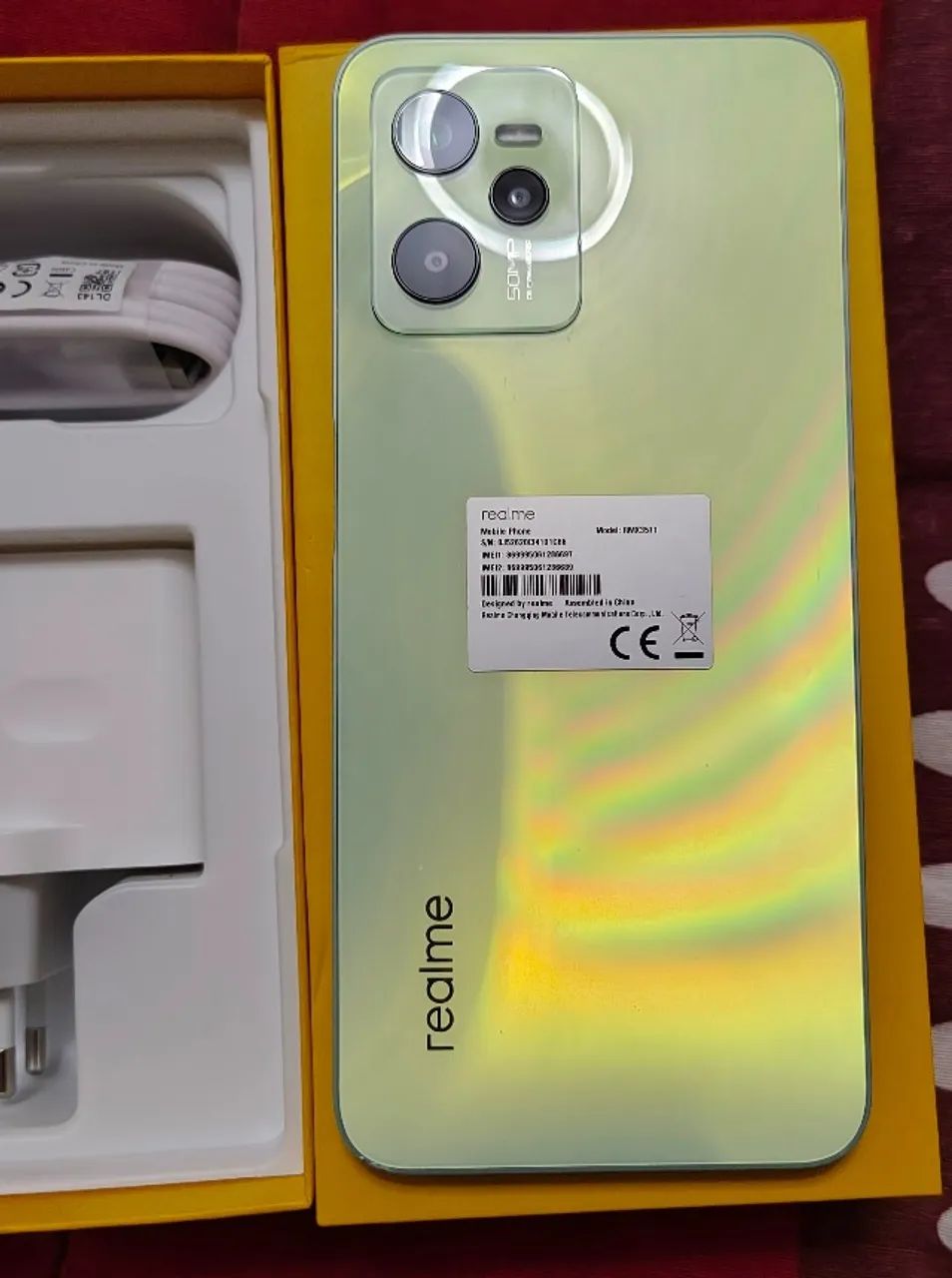 Realme Cseries C35 Dual SIM 128 GB glowing black 4 GB RAM - Foto 4