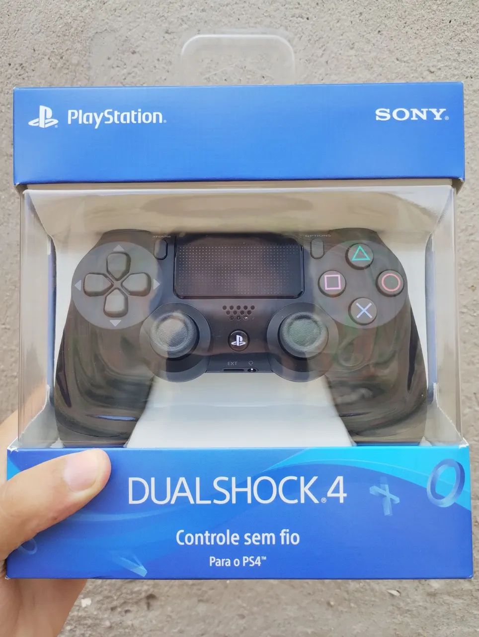 controle ps4 original lacrado dualshock preto