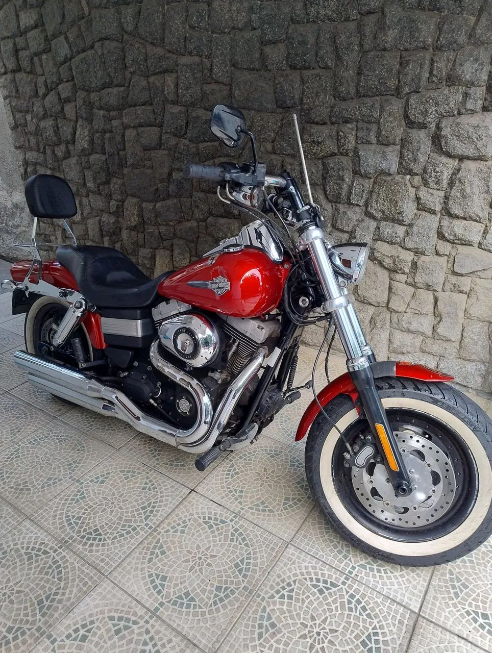 Vendo minha Fat Bob laranjinha 
