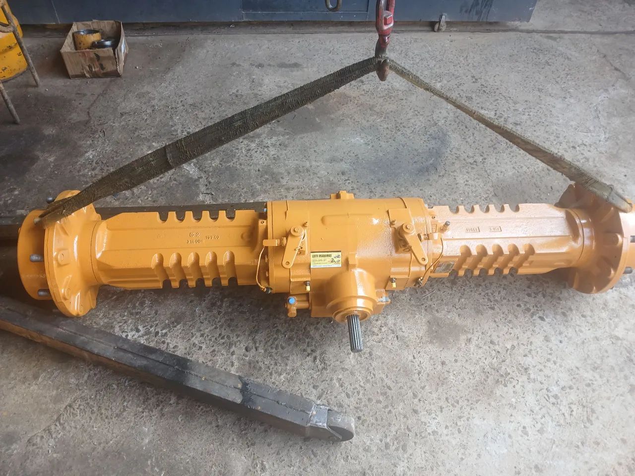 Diferencial traseiro carraro retro escavadeira randon , case 