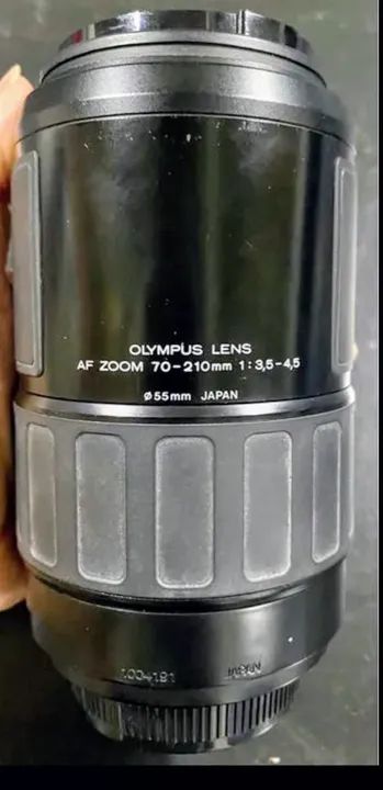 Lente zoom Olympus 70-210mm para câmera fotográfica  - Foto 3