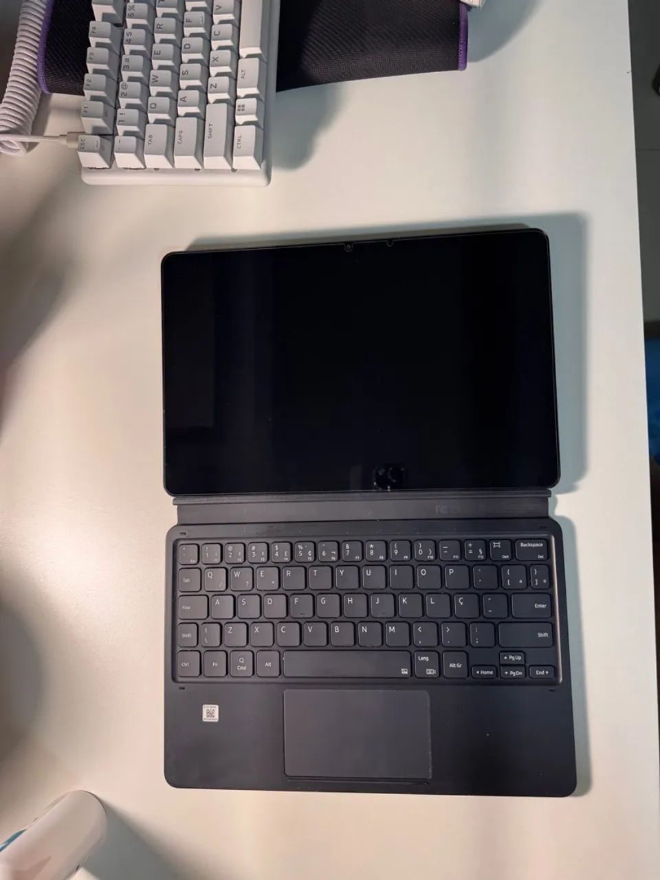 Samsung Galaxy Tab S7 + capa original Samsung Semi Novo  - Foto 3