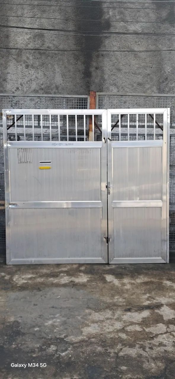 Portão de Alumínio para Área Externa