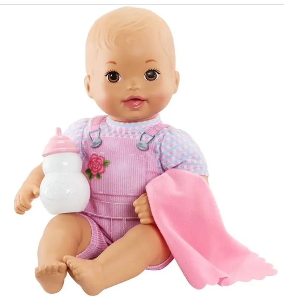 Boneco recém-nascida little mommy 30cm - Foto 2