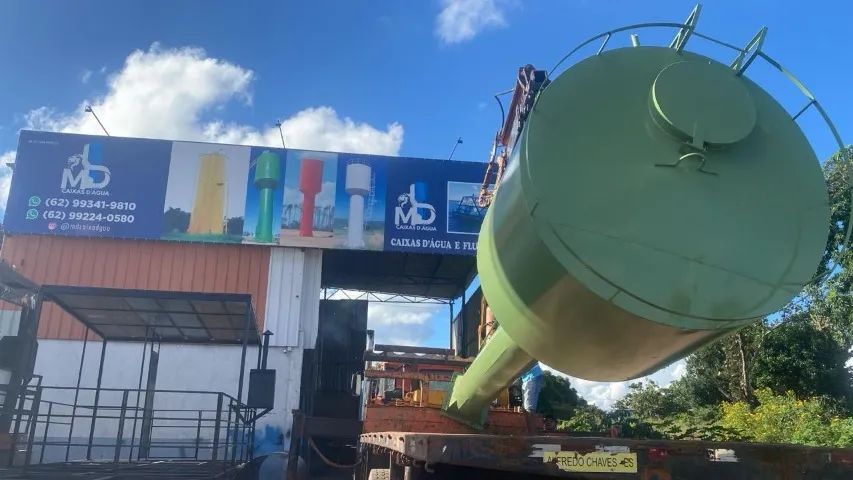 CAIXA ÁGUA METALICA 3 MIL LITROS COLUNA seca - Foto 2