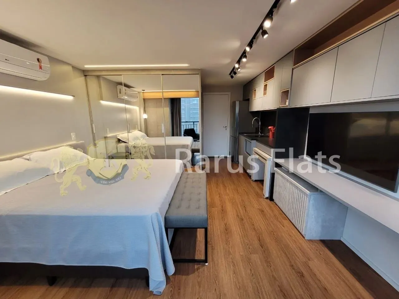 Rarus Flats - Flat para locação em Indianópolis - Edifício Is Moema