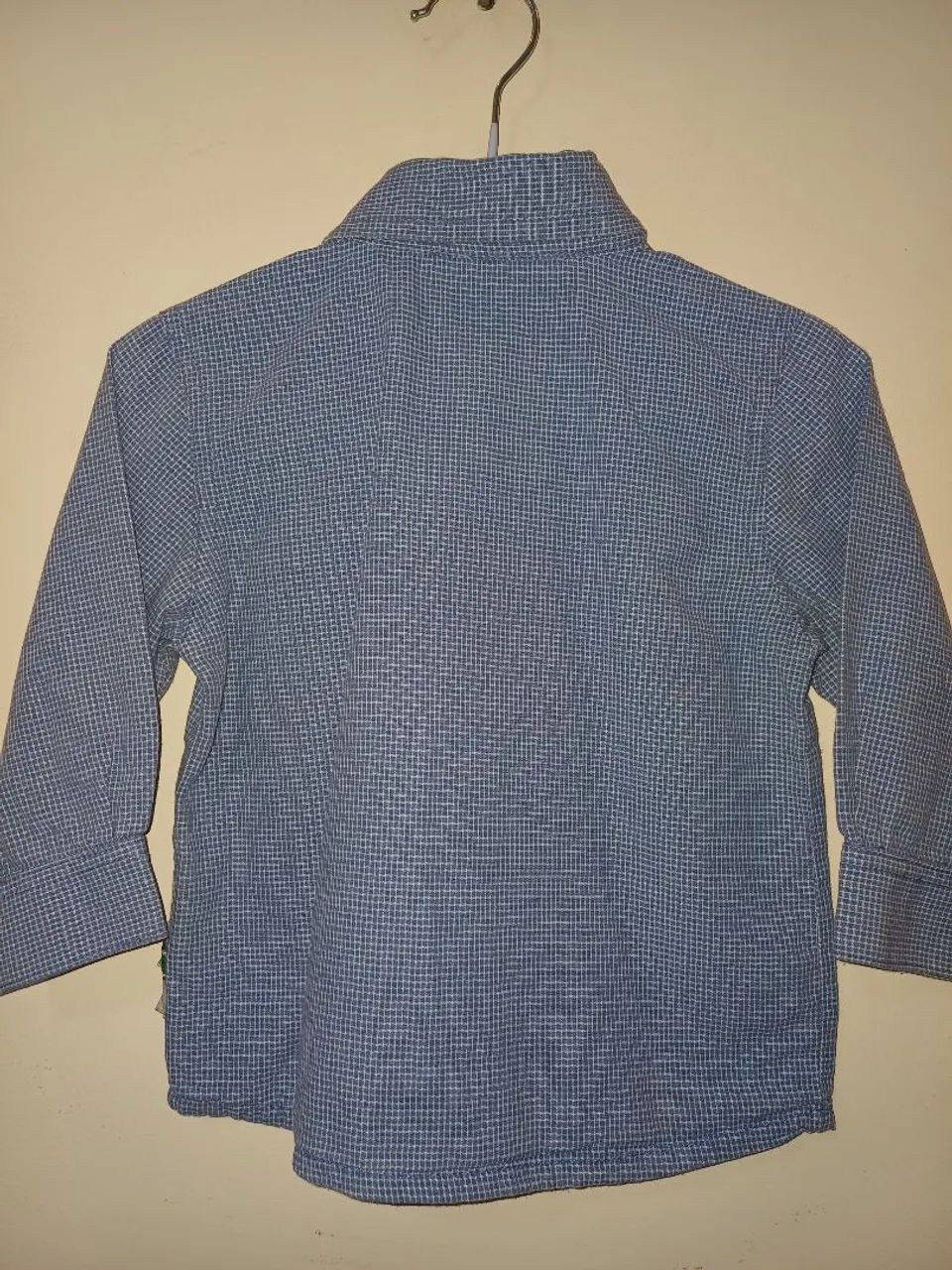 Camisa Puc xadrez infantil semi-nova  - Foto 4