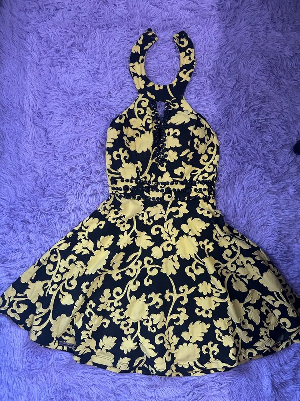 Vestido de Festa Floral 