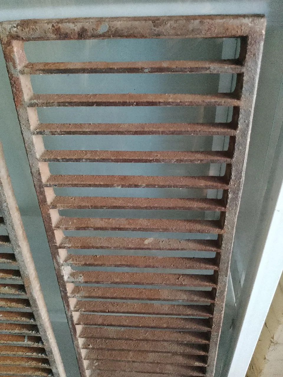 Grelha para ralo linear ferro fundido 20x100