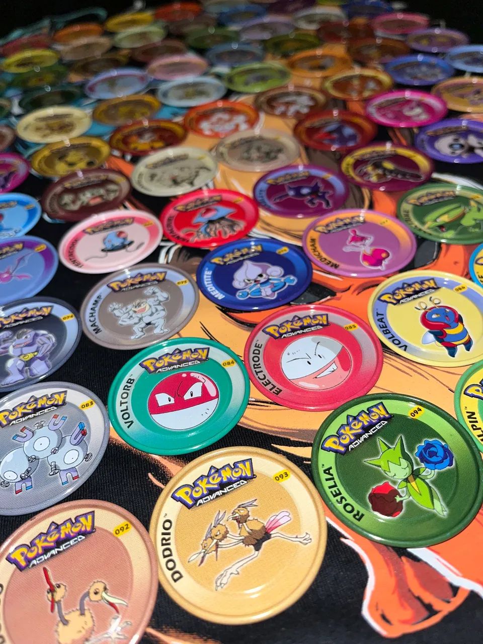 Pokémon Panini Tazos de Metal | Coleção Completa Pokemon Advanced  - Foto 5