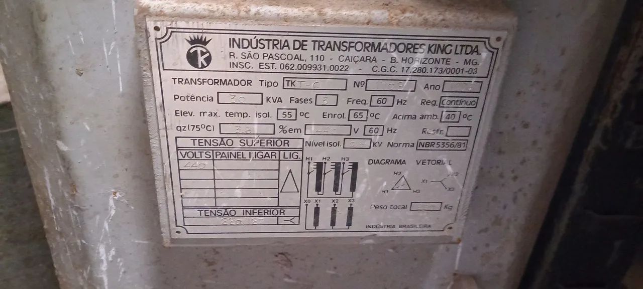 Transformador de base 440v / 220v - Foto 2