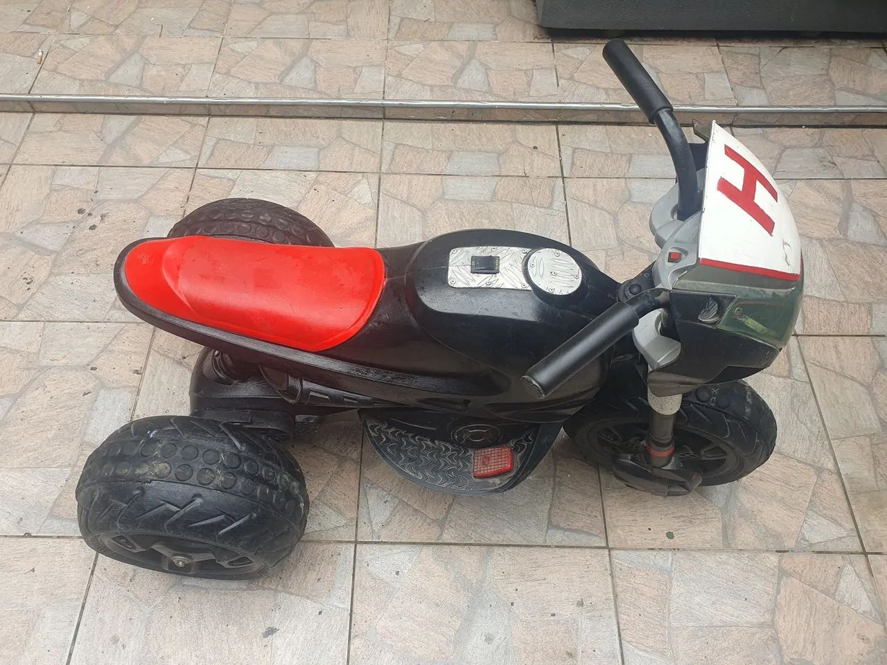 Mini Moto Elétrica Infantil 3 Rodas - Foto 2