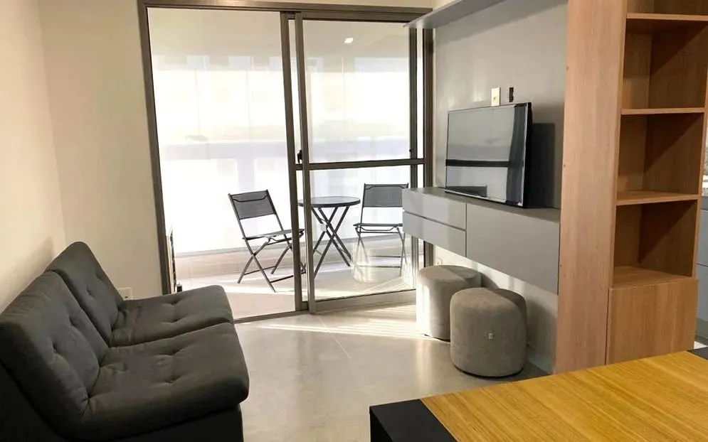 Excelente apartamento studio mobiliado para venda no Cambuí em Campinas. 40m², excelente i