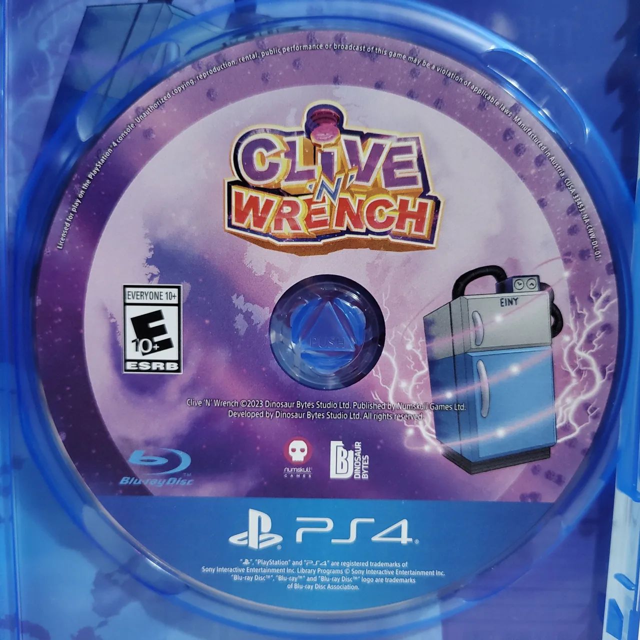 Clive 'N' Wrench Collector's Edition PS4 Raríssimo Box Completo - Foto 4