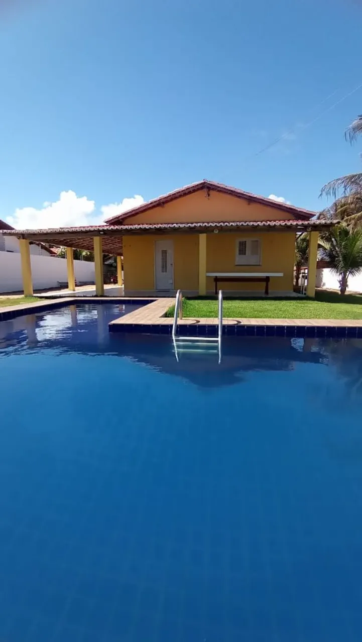 Casa para fim de semana whatsapp na descrição