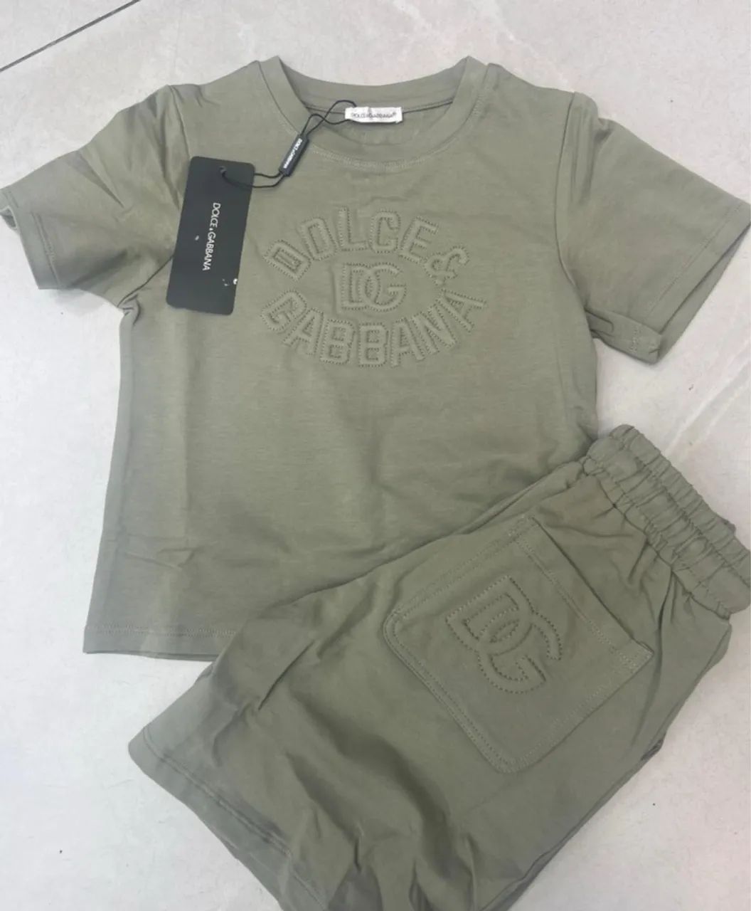 Conjunto de Shorts e Camisa Masculino Preto Louis vuitton  - Foto 4