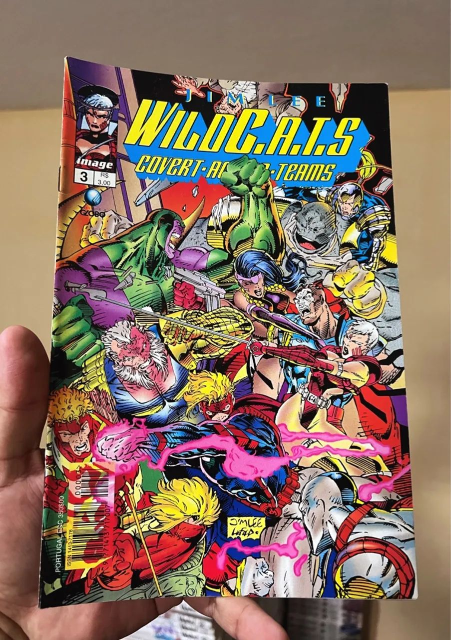 Wildc.a.t.s editora Globo completa 1 ao 15 Image Comics ano 1996