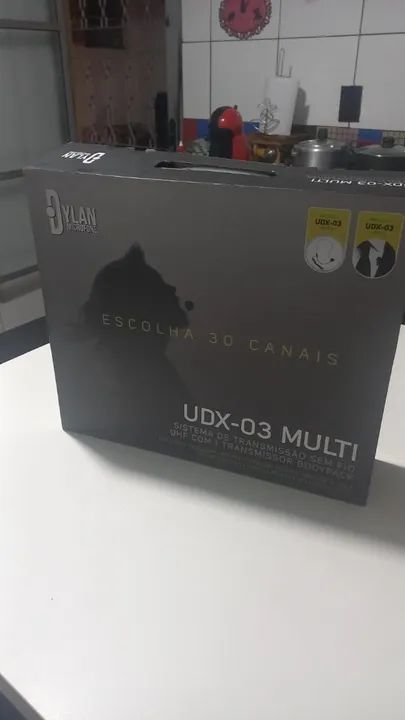 Microfone Sem Fio UDX-03 Multi  Novo na Caixa 