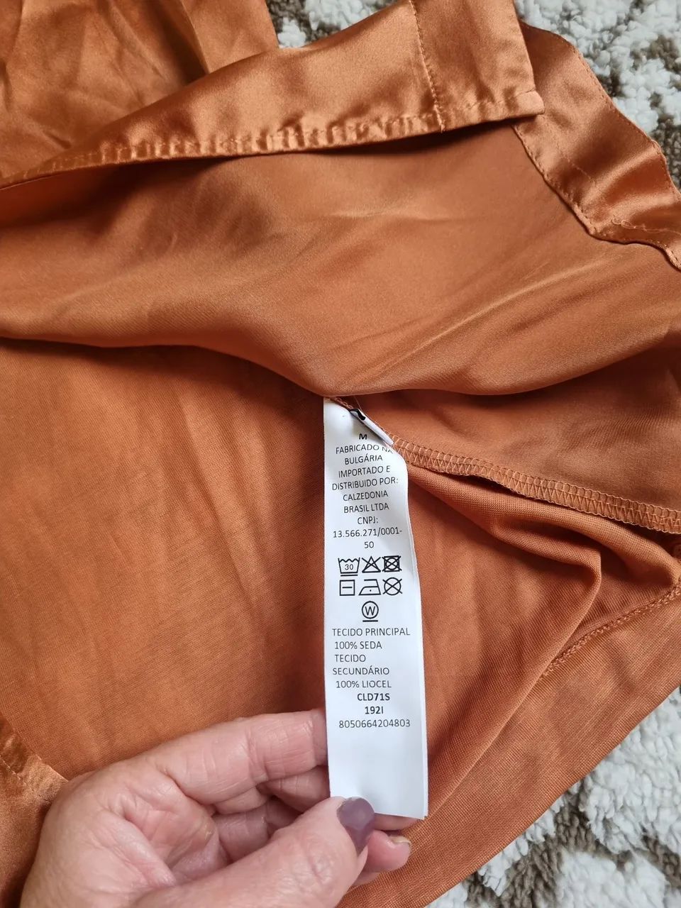 Camisa de seda nova intimissimi,  m - Foto 4