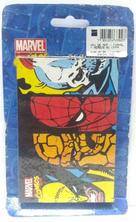 Lote Imãs Decorativos - Marvel E Dc - Com 3 Imãs Originais  - Foto 5
