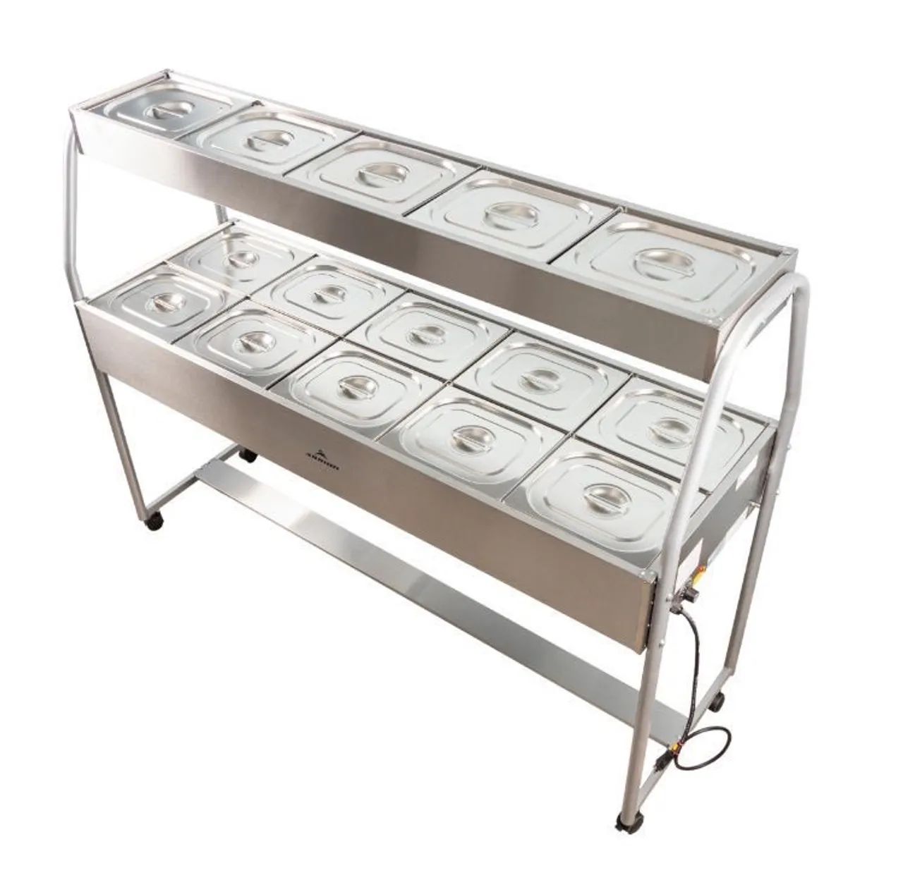 Buffet Combinado Spolu 10 Cubas Quentes 5 Cubas Frias 220v - Foto 6