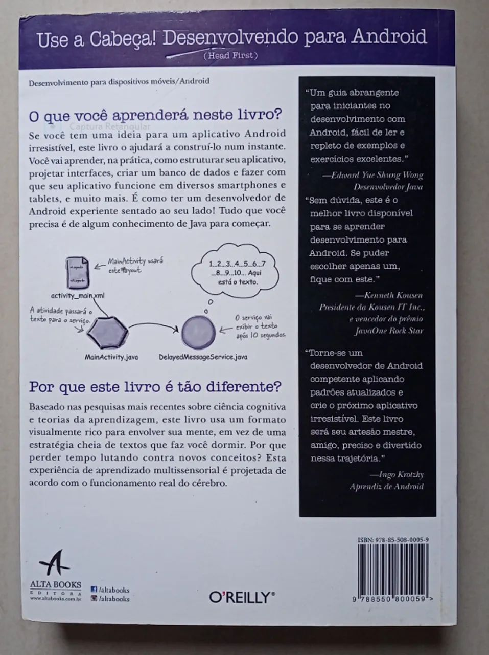 Livro Use a Cabeça! Desenvolvimento para Android - Foto 2