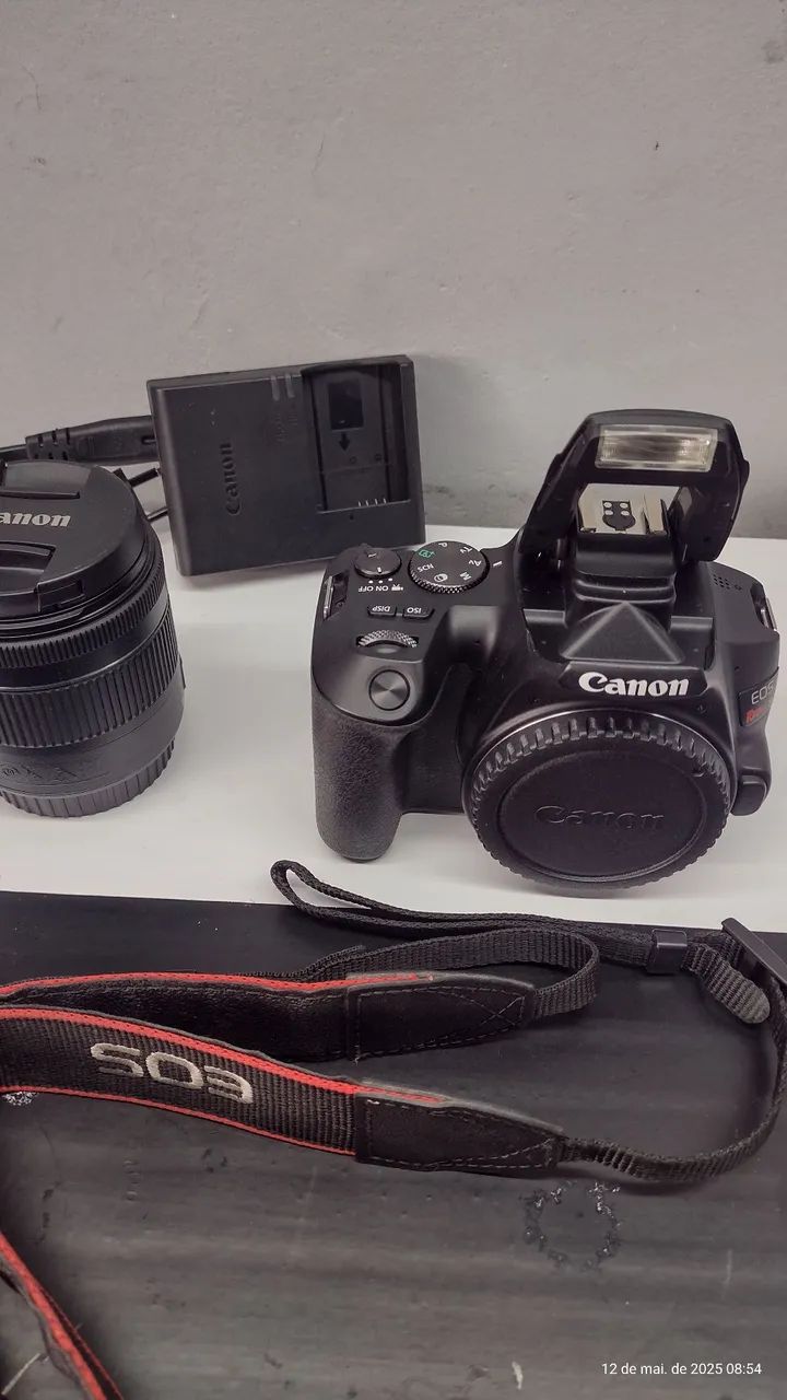 Vendo Canon sl3 semi-nova. Motivo para fazer UP grade de equipamentos  - Foto 4