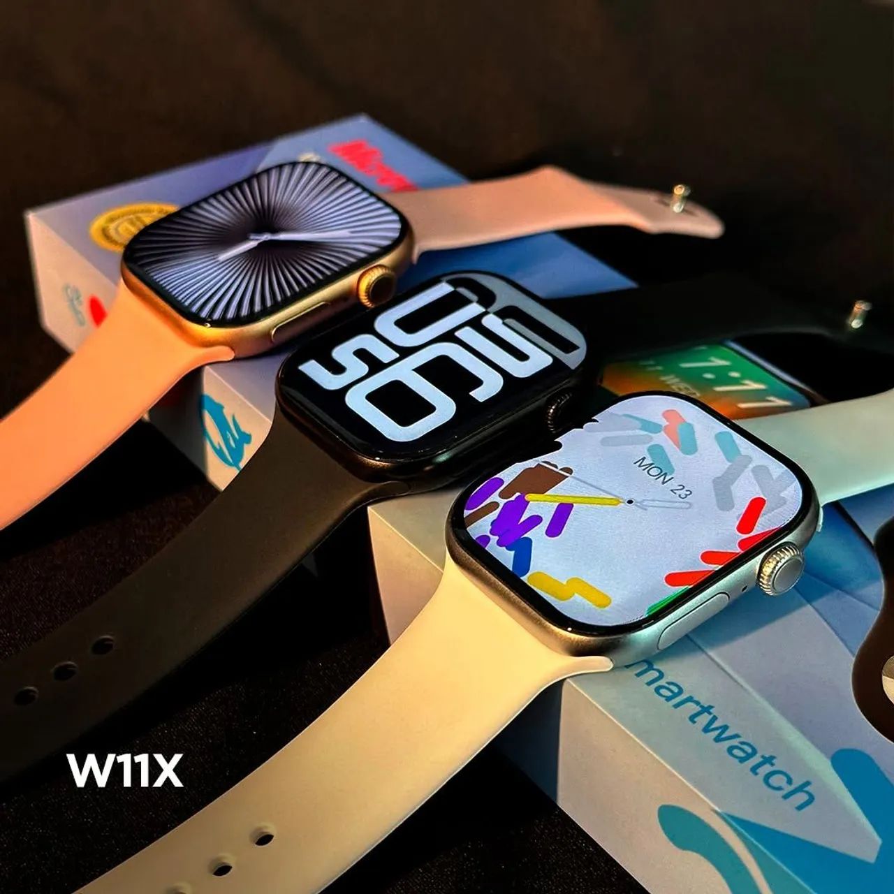 Smartwatch W11X novo com garantia 