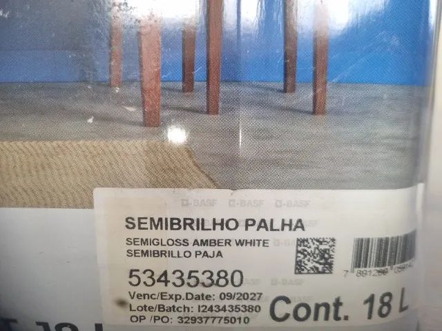 Tinta Glasu! Semibrilho Palha 18L lacrado - Foto 4