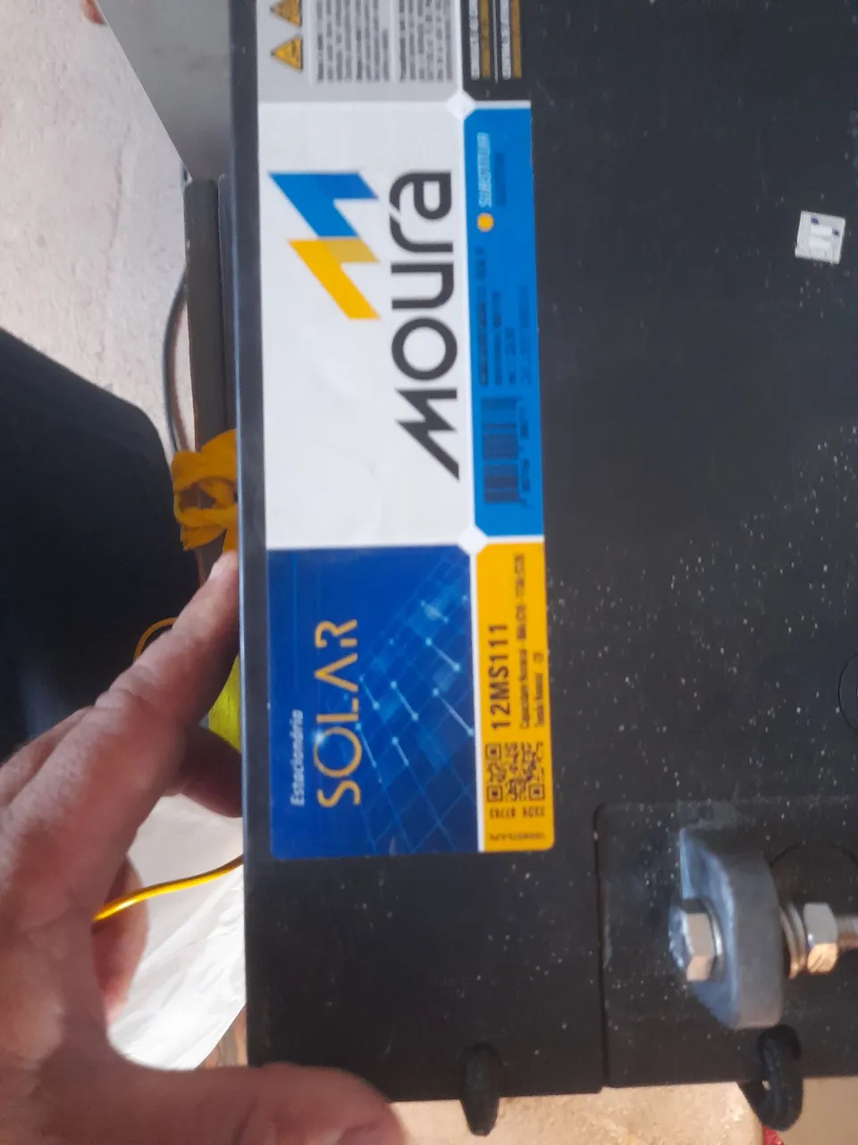 Bateria Moura Solar 12MS111