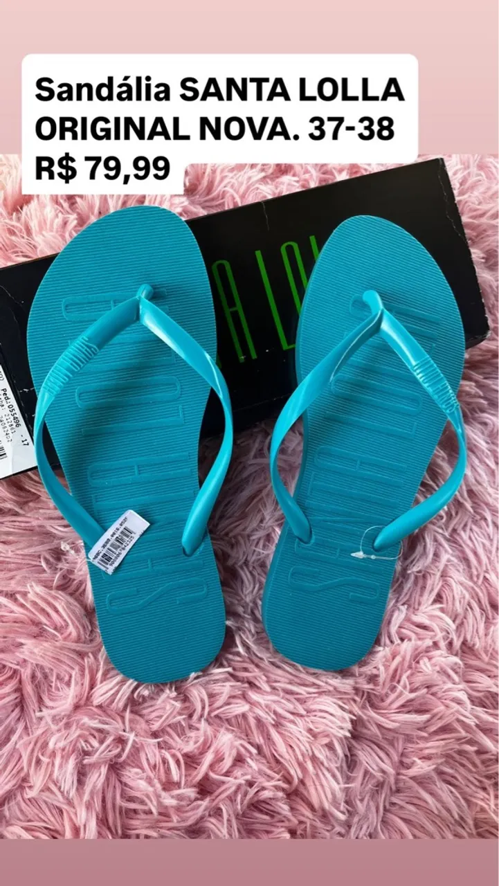 Sandália Santa Lolla Original 37-38