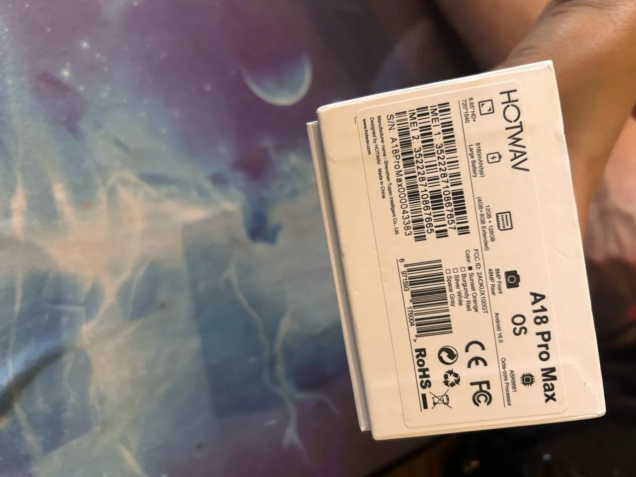 Celular A18 pro max