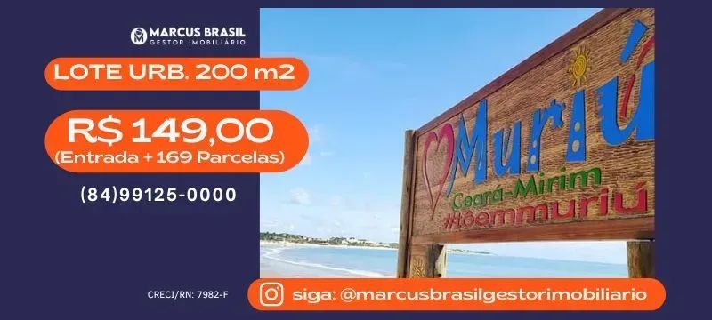 Lote Urbano com 200 m2 - Ceará-Mirim - RN - Foto 3