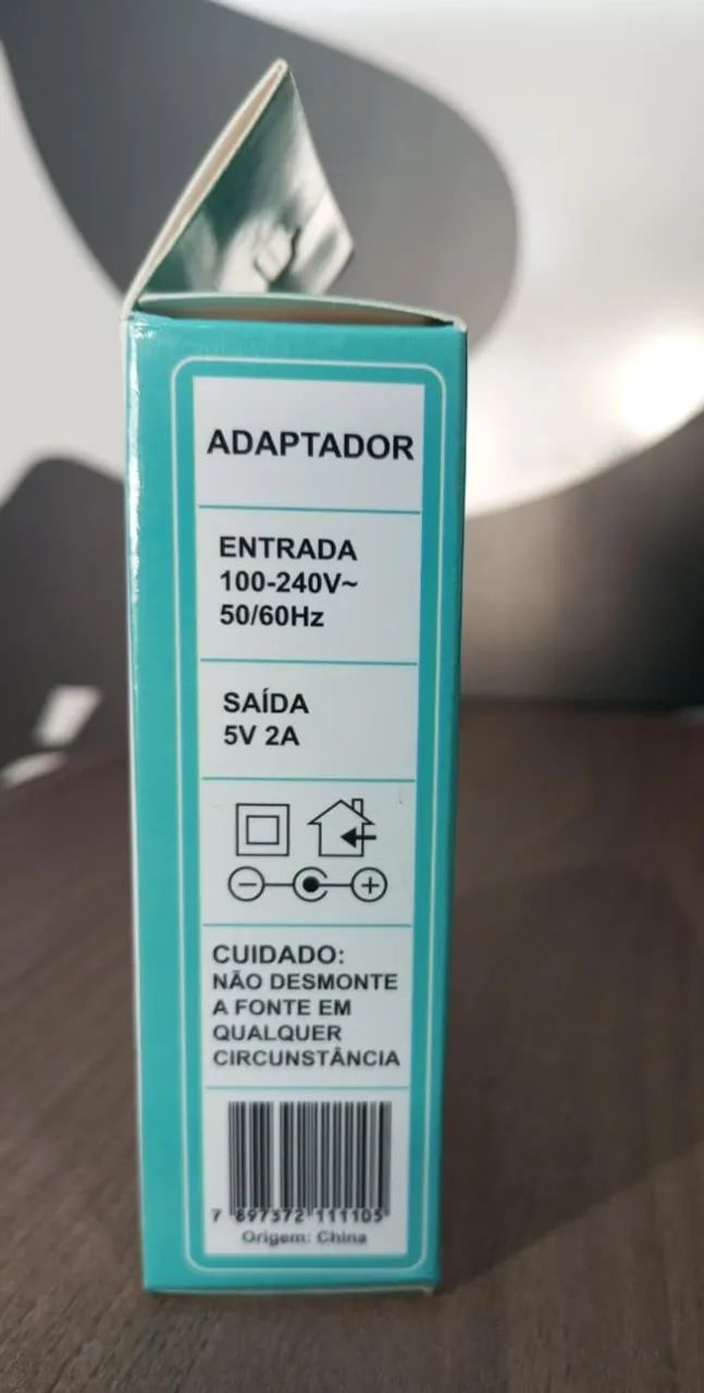 Fonte Universal  AC/DC Shinka 5V 2A (Modelo FT-5V-2A)  - Foto 2