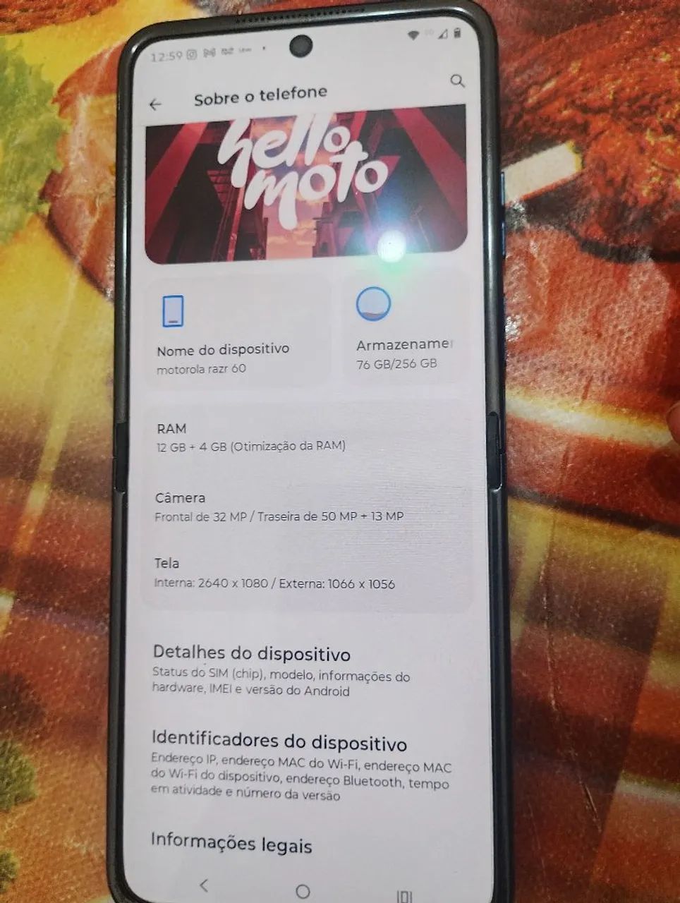 Motorola razr 60 ,256 GB - Foto 2