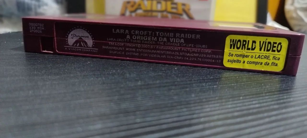 VHS TOMB RAIDER a origem da vida  - Foto 2
