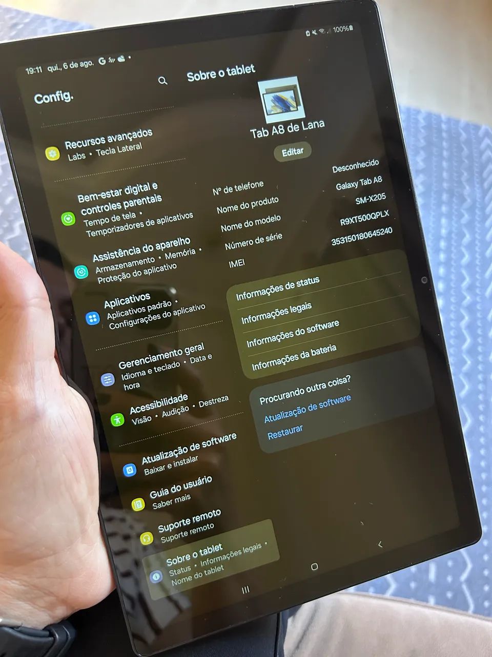 Samsung Galaxy Tab A8 10.5? Wi-Fi | 64 GB | Android 14 | Excelente Estado - Foto 3