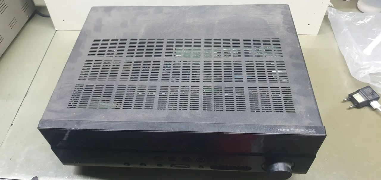 Receiver Yamaha RX-V467 Sucata, Defeito  - Foto 2
