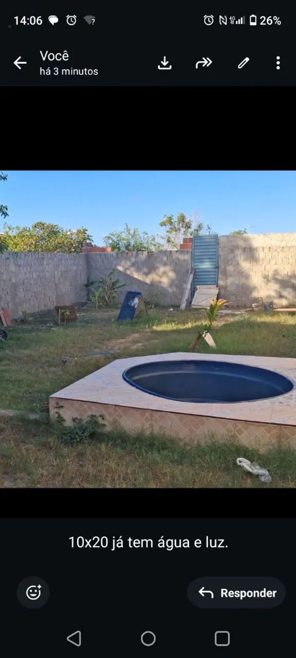 Vendo casa (pontal) e um ( terreno )em marechal.