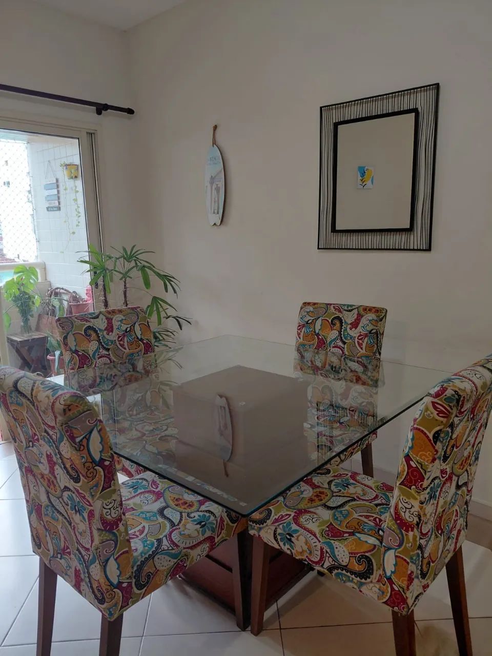 Mesa Jantar Tampo de Vidro - Foto 3