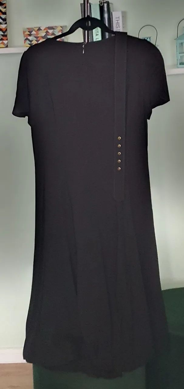 Vestido Preto com Cinto - P. A Concept - Foto 2