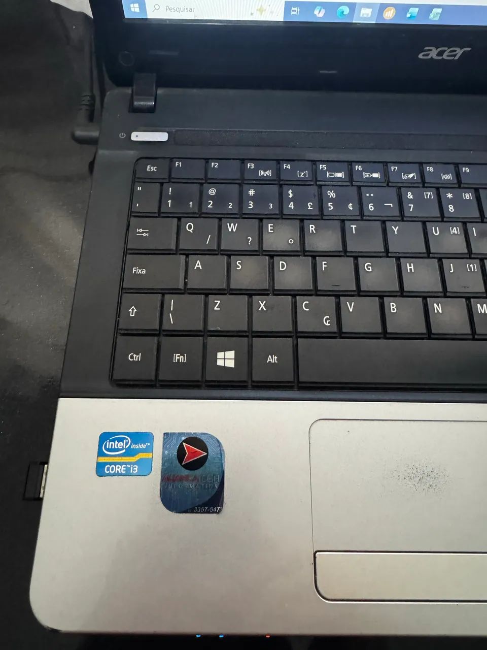 Notebook Acer i3. ssd 256 . 4gb ram . 500gb hd - Foto 5