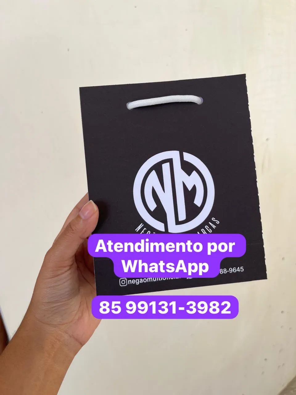 50 sacolas / sacolas para acessórios / personalizados em Fortaleza 