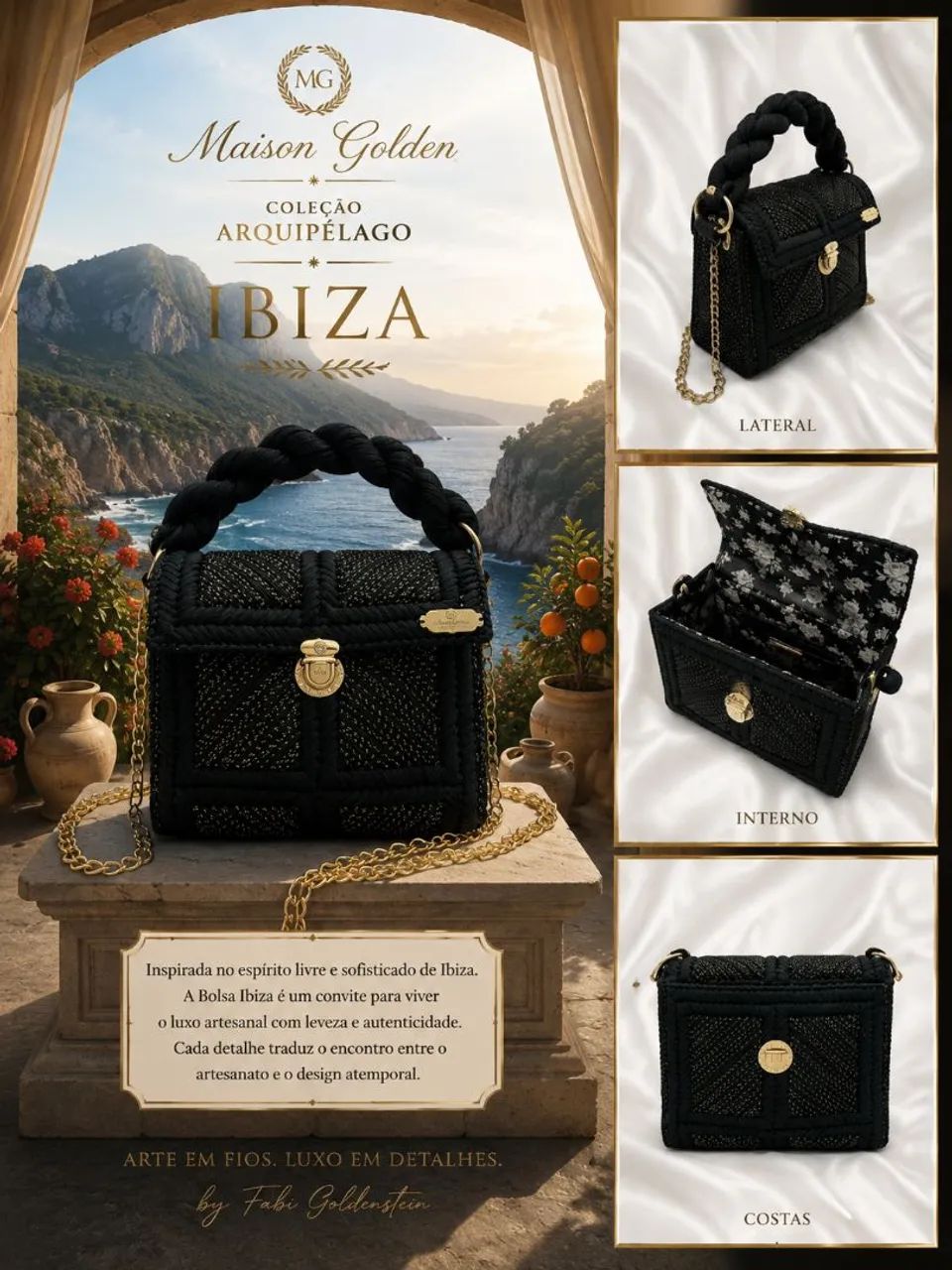 Bolsas na tela de croche - Foto 5